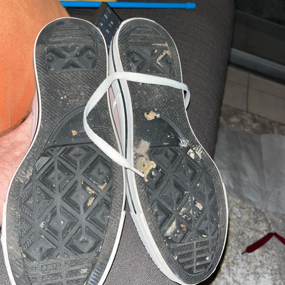 Taupe lavender mystery color, low top converse men 8 women 10 chuck Taylor - Picture 3 of 6